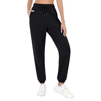 Women's Wide-Leg Joggers with Cuffed Ankle