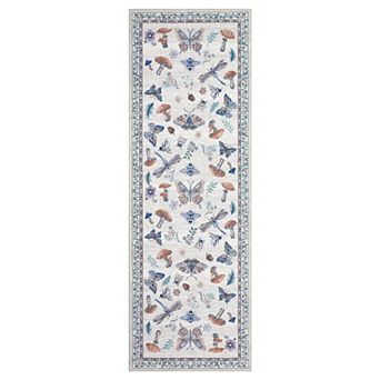 Modern Area Rug Non Slip Foldable Vacuum Clean Ultra Thin Stain Resistant Carpet for Dining Room