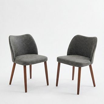 Modern Dining Chairs Set of 2, Upholstered Fabric Dining Chairs,for Dining Room Living Room Kitchen