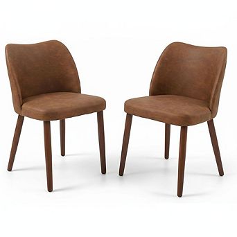 Modern Dining Chairs Set of 2, Upholstered Fabric Dining Chairs,for Dining Room Living Room Kitchen