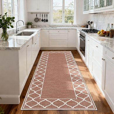 Modern Minimalist Lines Low-Pile Indoor Dirt-Resistant Carpet