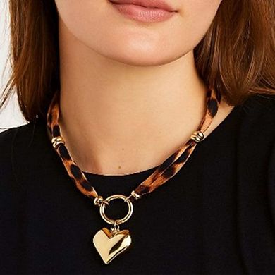 Bohemian Multi-Chain Scarf Pendant Necklace