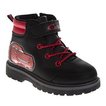 Disney Pixar Cars Lightning McQueen Boys' Fun Durable Casual Boots (Toddler / Little Kid)