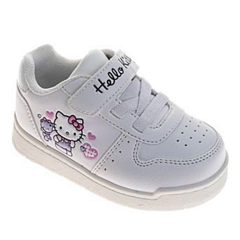 Sanrio Hello Kitty Sneakers for Girls Casual Comfort Easy SlipOn Style (Toddler / Little Kid)