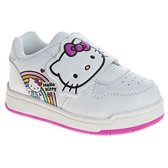 Sanrio Hello Kitty Girls' Hook & Loop Casual Comfortable Sneakers (Toddler / Little Kid)