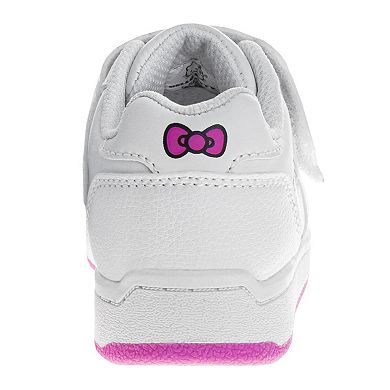 Sanrio Hello Kitty Girls' Hook & Loop Casual Comfortable Sneakers (Toddler / Little Kid)