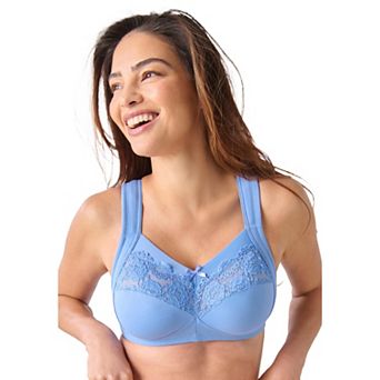 Comfort Choice Women's Plus Size Full Coverage Gel Strap Bra