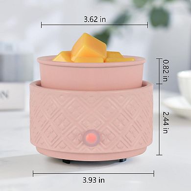 Elegant Ceramic Wax Melt Warmer for Scented Candles and Fragrance Oils - Modern Home Decor