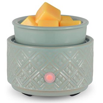 Elegant Ceramic Wax Melt Warmer for Scented Candles and Fragrance Oils - Modern Home Decor