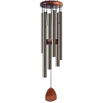 37" Aluminum Wind Chimes: Perfect for Outdoor Zen Garden, Patio, or Home Decor. Adjustable Tone