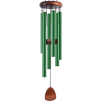 37" Aluminum Wind Chimes: Perfect for Outdoor Zen Garden, Patio, or Home Decor. Adjustable Tone