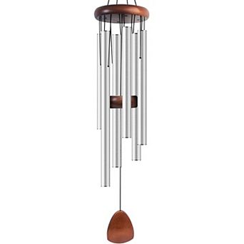 37" Aluminum Wind Chimes: Perfect for Outdoor Zen Garden, Patio, or Home Decor. Adjustable Tone