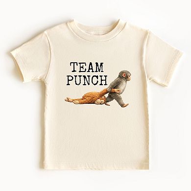 Team Punch Typewriter Black - Toddler Short Sleeve Graphic T-Shirt