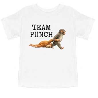 Team Punch Typewriter Black - Toddler Short Sleeve Graphic T-Shirt