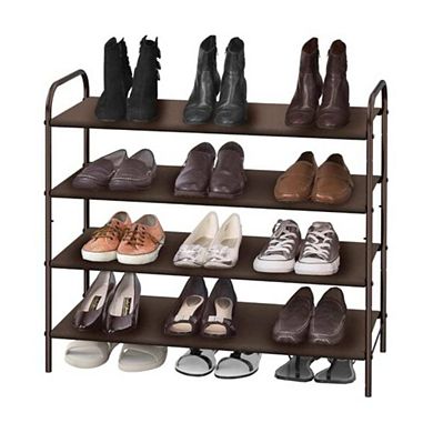 4-Tier Fabric Shoe Organizer