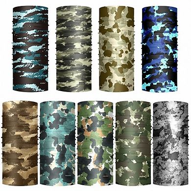 Multi-functional Face Cover: UV Protection, Breathable, Washable, Versatile for Sports