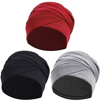 Soft Stretch Knit Headscarf for Women: Long Length, Easy to Wear, Boho Style