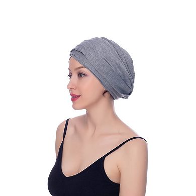Soft Stretch Knit Headscarf for Women: Long Length, Easy to Wear, Boho Style