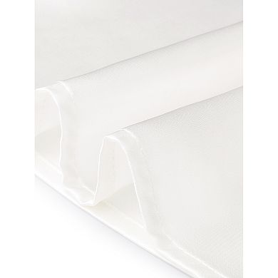 Satin Blouse for Women's Split V Neck 3/4 Sleeve Button Down Shirt