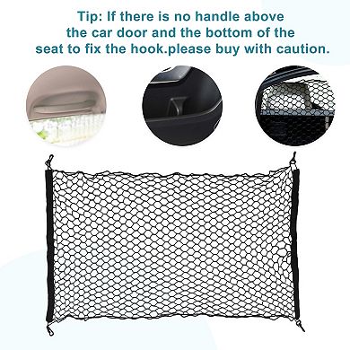 Dog Car Net Barrier, with Hook, Pet Barrier Car Net, Mesh Dog Car Net Barrier