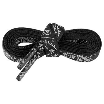 Women's Paisley Shoe Laces for Sneakers for Hiking Shoes 47.2"