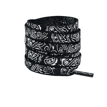 Women's Paisley Shoe Laces for Sneakers for Hiking Shoes 47.2"