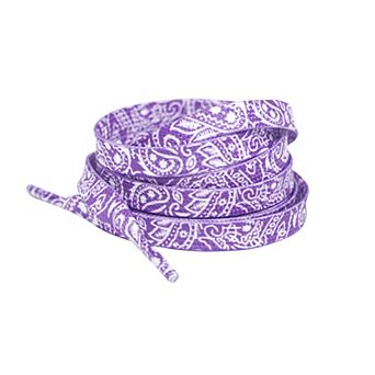 Women's Paisley Shoe Laces for Sneakers for Hiking Shoes 47.2"