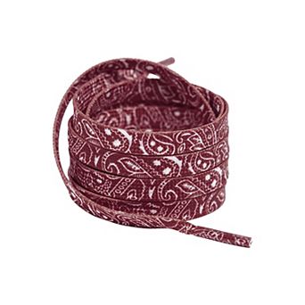 Women's Paisley Shoe Laces for Sneakers for Hiking Shoes 47.2"