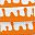 White And Orange