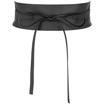 Women's Obi Belts Bowk Wrap Around Wide Waistband for Evening Outfit Dress Shirts