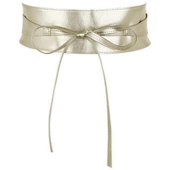 Women's Obi Belts Bowk Wrap Around Wide Waistband for Evening Outfit Dress Shirts