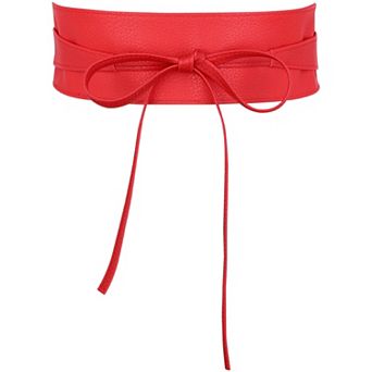 Women's Obi Belts Bowk Wrap Around Wide Waistband for Evening Outfit Dress Shirts