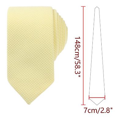 Men's Pocket Square Set Necktie Thick Pre-Tied Bow Ties Sets for Party