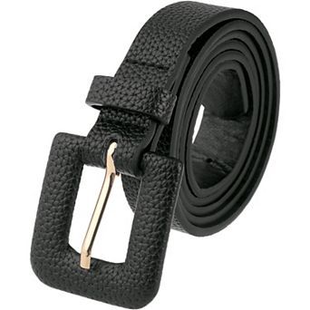 Women's Textured Belts Fashion Causal Waistband for Jeans Pants Dresses