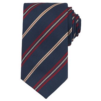 Men's Stripe Self-Tied Necktie Skinny Silk Slim 2.8'' for Graduation Wedding Party Uniforms