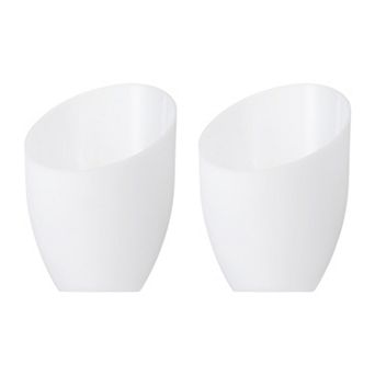 5.3" High 4.3" Diameter Plastic Lampshade, 2 Pack Plastic Lamp Shade Replacement Bulb Light Cover