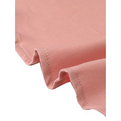 Button Down Shirts for Women Short Sleeve Pleated Front V Neck Shirt Tops Blouses