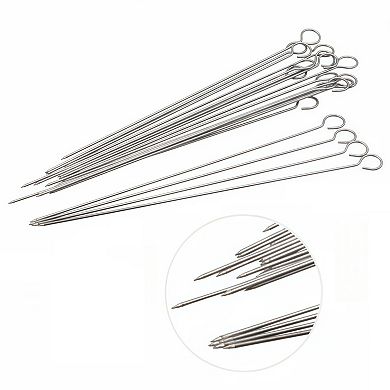 Stainless Steel BBQ Skewers 30 Pack