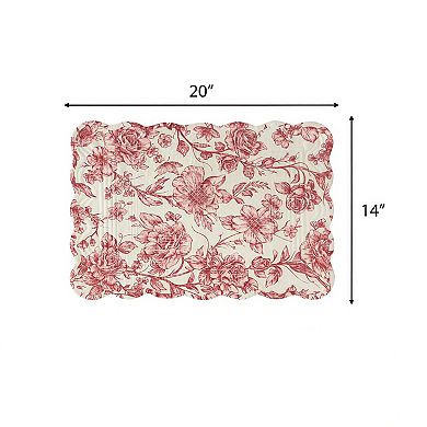 Quilted Cotton Fabric Placemat