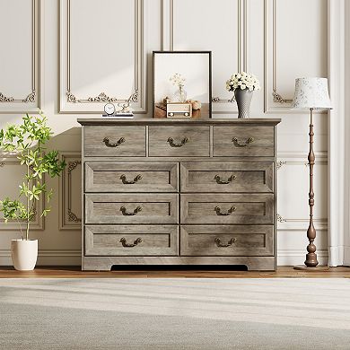 Dresser for Bedroom with 9 Drawers