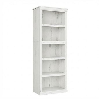 24.5" Wide 5 tier Bookcase with Storage