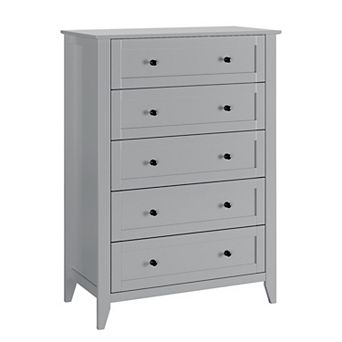 Modern 5 Drawers Dresser for Bedroom