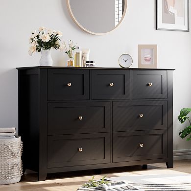 7 Drawer Dress Plus Spacious Drawers