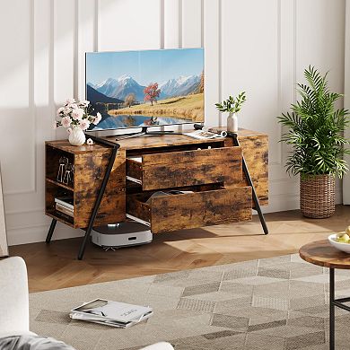 TV Stand with Storage Drawers for 47 Inch TVs