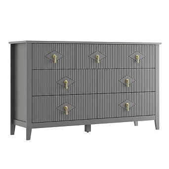 MDF and Painted U2 7 Drawer