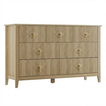 MDF and Painted U2 7 Drawer