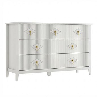 MDF and Painted U2 7 Drawer