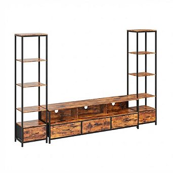 Fabric Drawer Combination TV Cabinet
