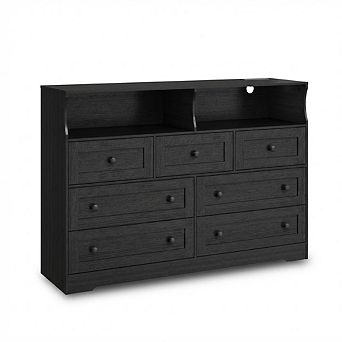 7-Drawer Wooden Chest of Drawers