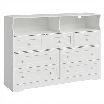 7-Drawer Wooden Chest of Drawers